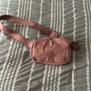 brand new LULULEMON PINK BELT BAG